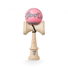 KROM Kendama X Jody Barton - Skeleton Pink