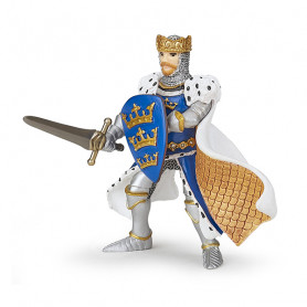 Roi Arthur Bleu - Figurine Papo