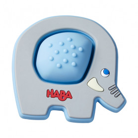 Hochet Silicone Éléphant Plop - Haba