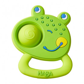 Hochet Silicone Grenouille Plop - Haba