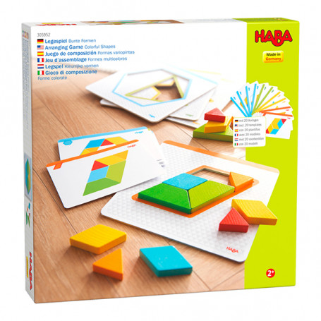 Arranging Game Colorful Shapes - Haba