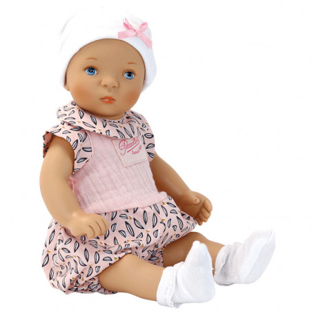 Bibichou doll 35cm "Mia" with its little bed