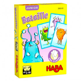 Jeu de cartes Bataille junior Alerte aux monstres