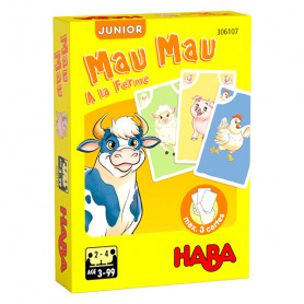 Mau Mau junior card game On the farm