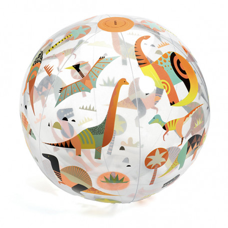 Ballon gonflable Dino ball - Ø35 cm