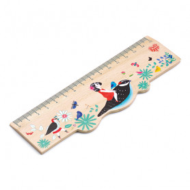 Chic wooden ruler