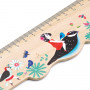 Chic wooden ruler