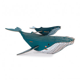 Build-it-Yourself 3D Cardboard Whale - In Partnership with WWF