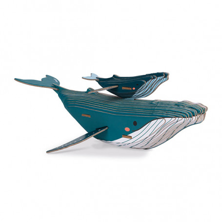 Build-it-Yourself 3D Cardboard Whale - In Partnership with WWF