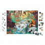 Puzzle Les Empreintes - 81 pièces - Partenariat WWF