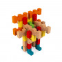 Wooden Construction Kit - 100 pcs