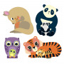 Stickers Moms Baby animals - Small gifts