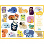 Stickers Moms Baby animals - Small gifts
