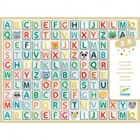 Gommettes en volume Alphabet - Petits cadeaux