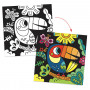 Coloriage velours Dans le noir, il y a… - Petits cadeaux