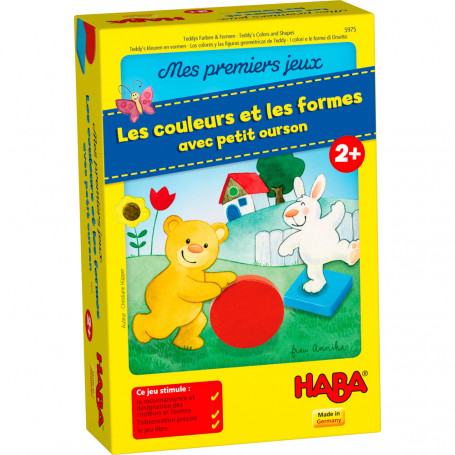 Les couleurs et les formes avec petit ourson - Mes premiers jeux