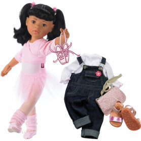 Hannah at the ballet - Götz Doll - 50cm