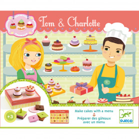 Tom et Charlotte - La pâtisserie en bois