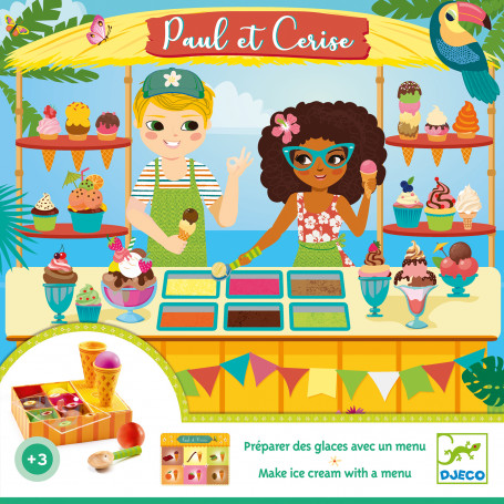 Paul and Cerise - The wooden ice cream vendor