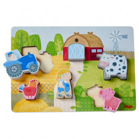 6 piece small farm puzzle