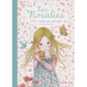 Cahier de coloriage 36 pages - Les Rosalies
