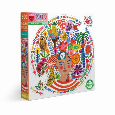 Puzzle 500 pièces positivity - Eeboo