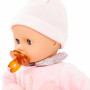 Muffin doll 33cm with Pastellino pink pajamas with pacifier