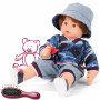 Boy doll Maxy Muffin 42cm dressed in sporty outfit