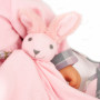 Cookie Care 48cm baby doll with pink pajamas with function: head and cry