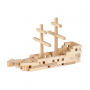 Jeu de construction en bois Bateau