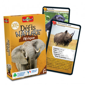 Afrique - Défis Nature - Jeu de cartes