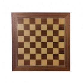 Chess board 38cm walnut-maple