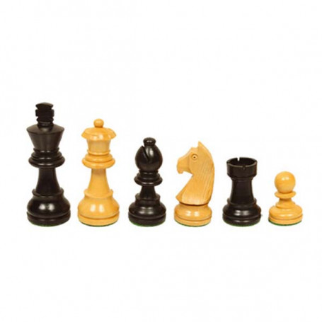 Staunton chess pieces boxwood / acacia n ° 3