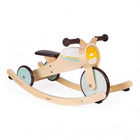 Tricycle à bascule en bois 2 en 1- Janod