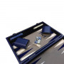Backgammon Prestige bleu 30cm