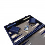 Backgammon Prestige blue 30cm