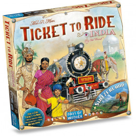 Ticket to ride Legendary India Expansion