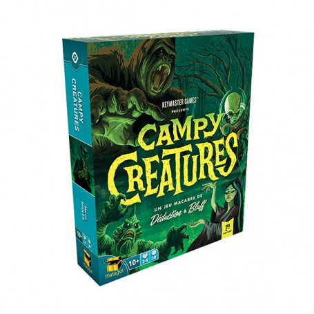 Campy Creatures and expansion - Bluff and deduction game