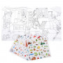 Cahier stickers l'explorateur - Moulin Roty