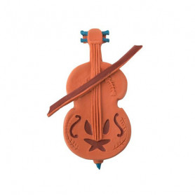 Violin rubber teething ring - Mustaches