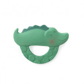 Crocodile rubber teething ring - Under my baobab