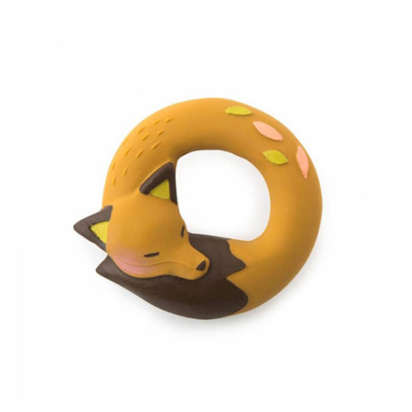 Fox rubber teething ring - Olga's journey