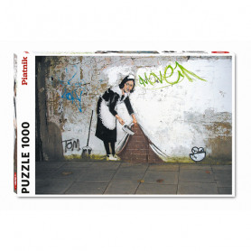 Puzzle 1000 pièces Banksy - Femme de ménage