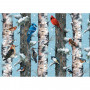 Puzzle 1000 pièces Oiseaux d'Hiver