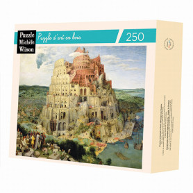 Puzzle 250 pièces - Pieter Bruegel - La tour de Babel