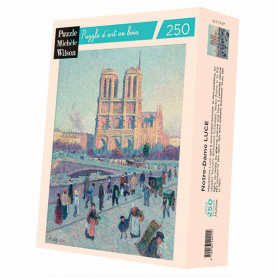 Puzzle 250 pièces - Luce - Notre Dame