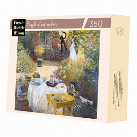Puzzle 350 pièces - Claude Monet - Le déjeuner