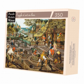 Puzzle 350 pièces - Pieter Bruegel - Le printemps