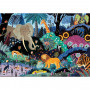 Nuit dans la jungle - Puzzle 50 pièces - Thomas - Michèle Wilson