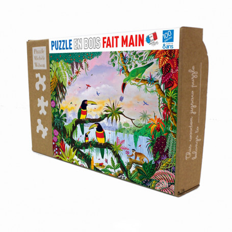 Puzzle 100 pièces Thomas - La Jungle